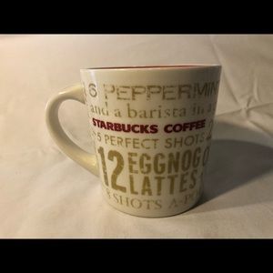 2008 Starbucks 12 Days of Christmas Mug
